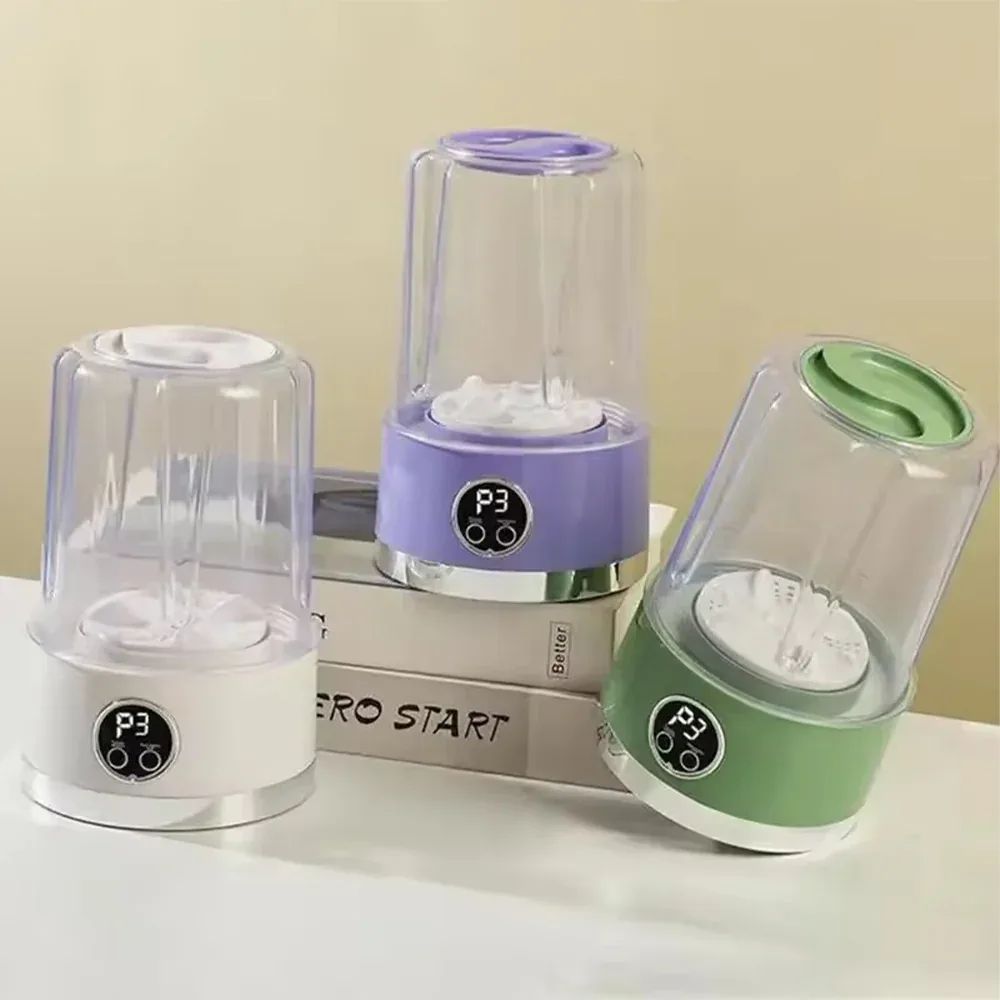 1L Small Washing Machine Rechargeable Washer - Purple β photo 5