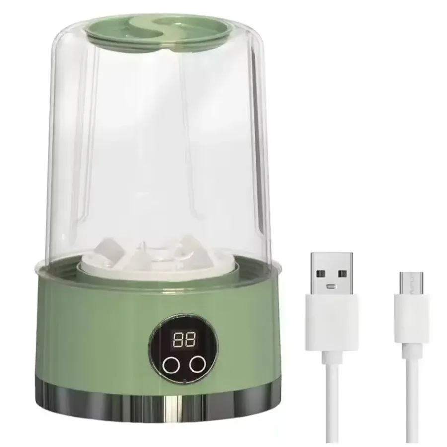 1L Small Washing Machine Rechargeable Washer - White β photo 6
