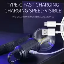 Portable Camping Lamp 600mAh LED with Hanging Portable Lighting Type C Charging Waterproof - T03 β photo 7