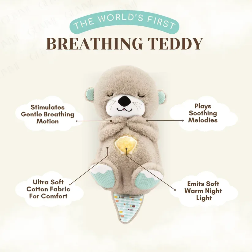Cuddle Breathing Teddy Bear - Brown — photo 4