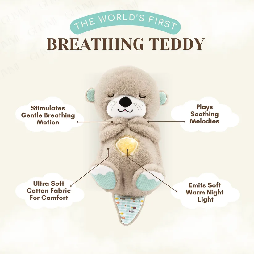 Cuddle Breathing Teddy Bear - Brown β photo 4