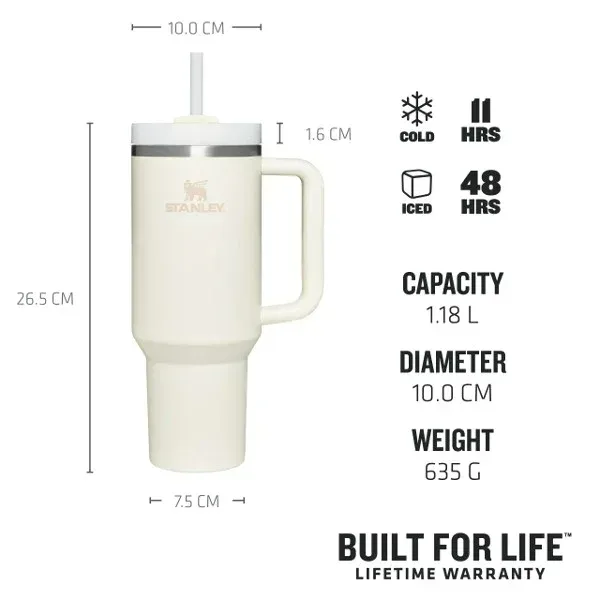 The Quencher H2.0 Flowstate™ Tumbler Stanley Cup - NEW - GLOSSY BLUE — photo 5