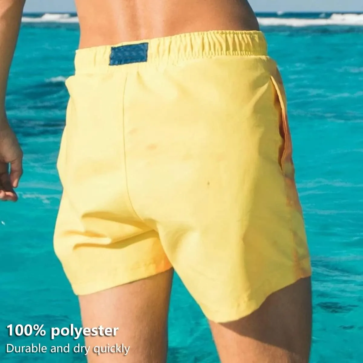 Color Changing Swimming Trunks for Men - Blue / M — photo 3