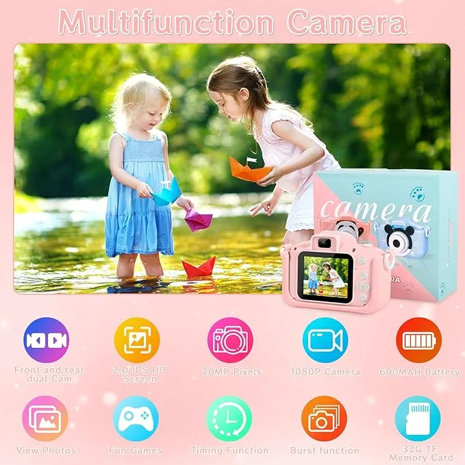 Kids Digital Camera - Plain Green β photo 4