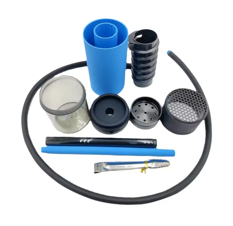 Portable Car Hookah Small Shisha - Blue β photo 4
