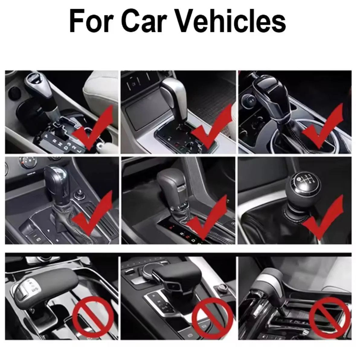 Mini Hoodie Car Gear Shift Cover Manual - Red — photo 3