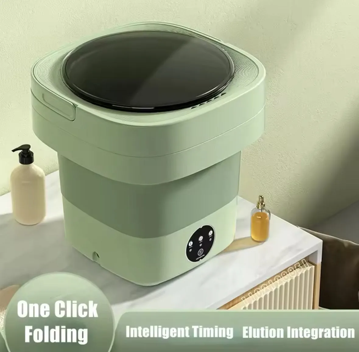 Folding Washing Machine - Black / 1