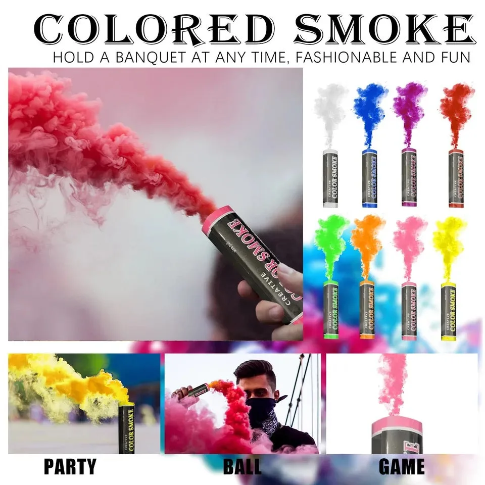 Colorful Smoke Effect Part - Red