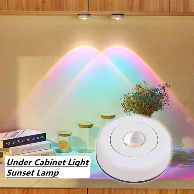 Sphere Lights Bedroom Decor Lights Touch Sunset Lamp - Sunset light β photo 2