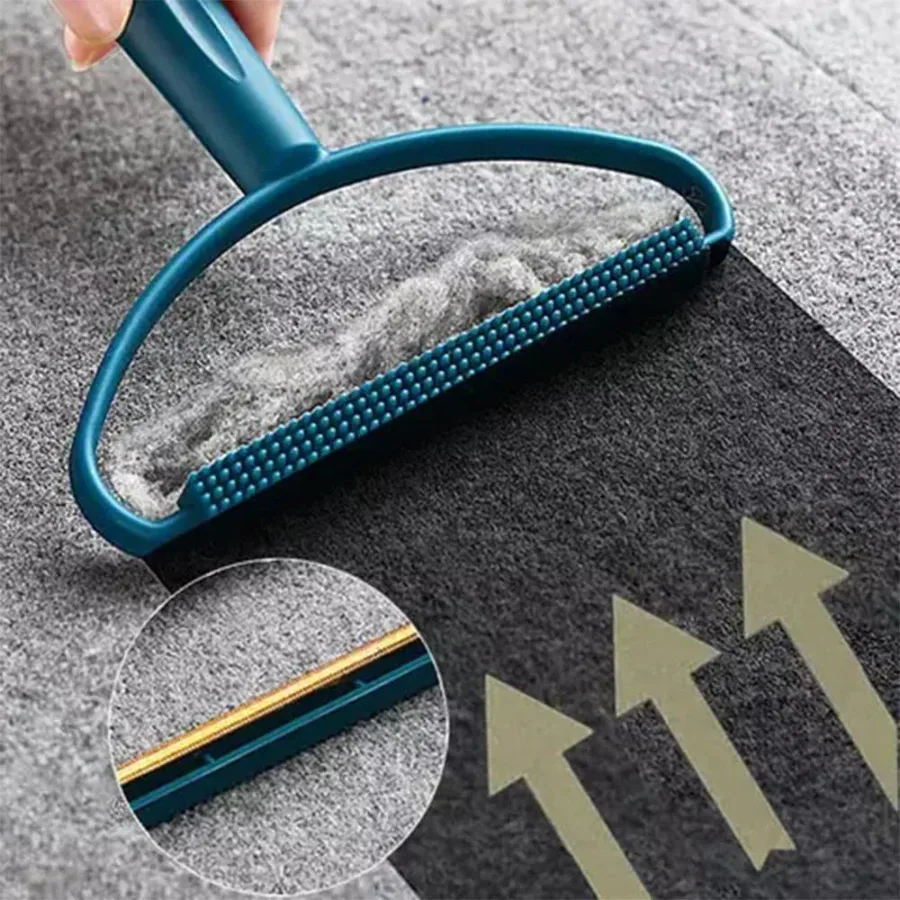Mini Portable Lint Remover Fuzz Fabric Shaver Brush Tool Fur Remover - Somo β photo 2