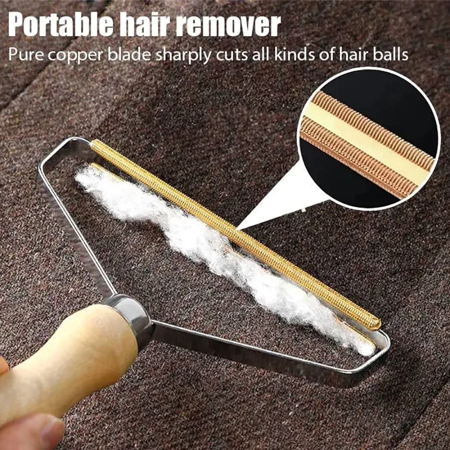 Mini Portable Lint Remover Fuzz Fabric Shaver Brush Tool Fur Remover - Somo — photo 3