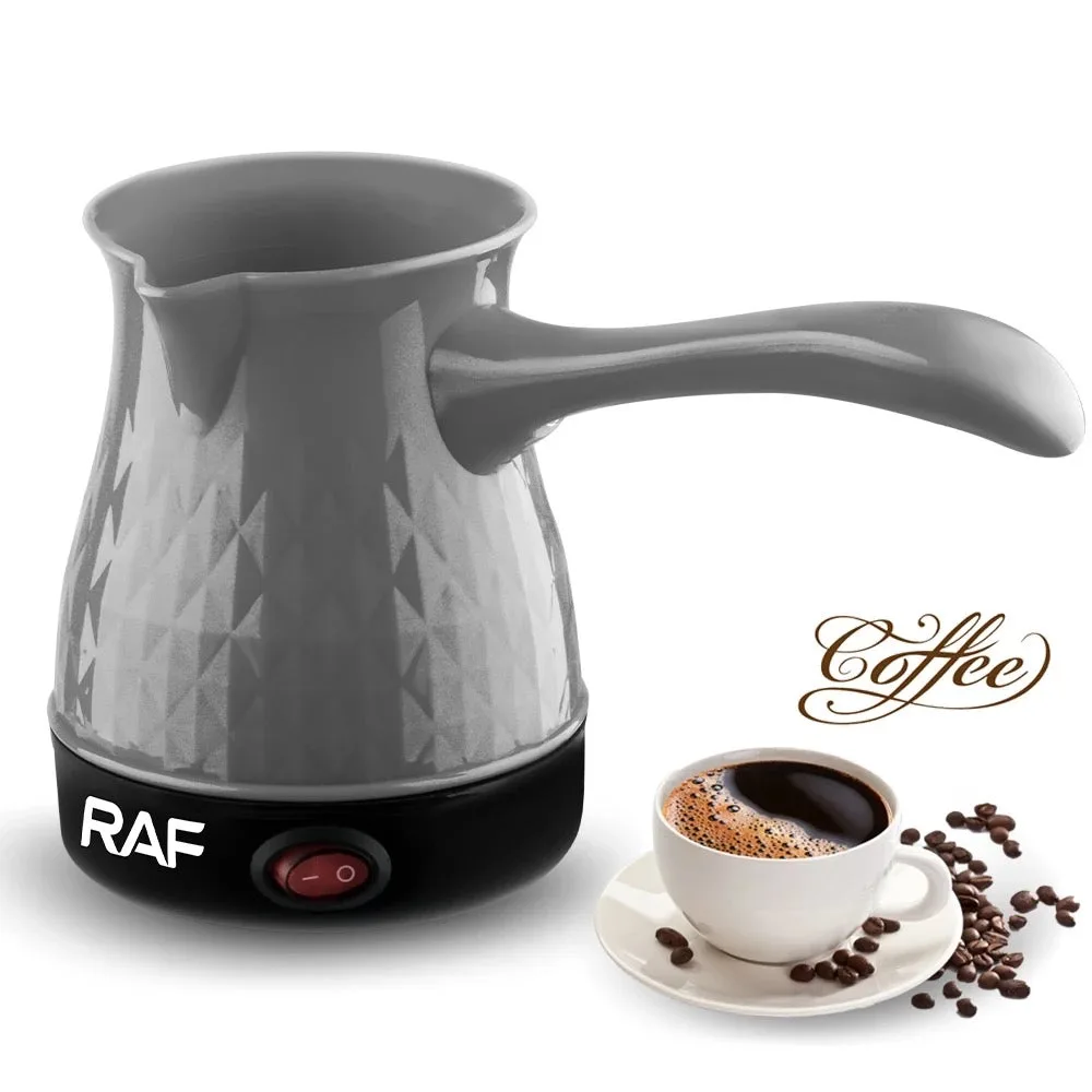 Raf Electric Coffee Pot Maker Kettle R126 Turkish Coffee - Black β photo 3