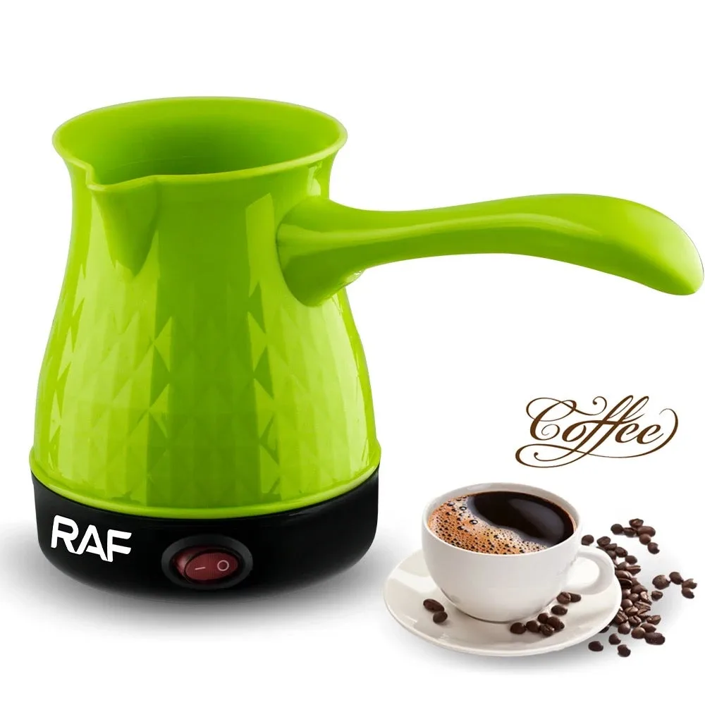 Raf Electric Coffee Pot Maker Kettle R126 Turkish Coffee - Black β photo 4