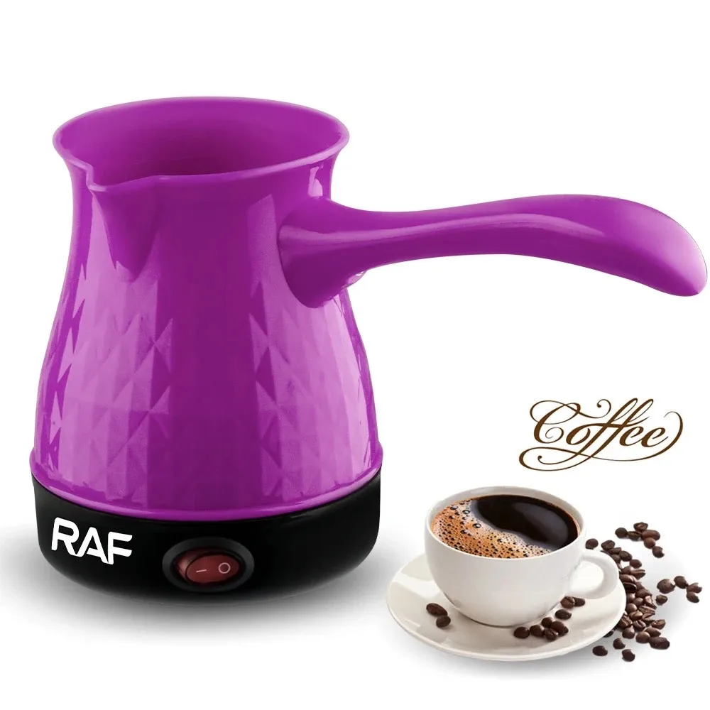 Raf Electric Coffee Pot Maker Kettle R126 Turkish Coffee - Black β photo 5