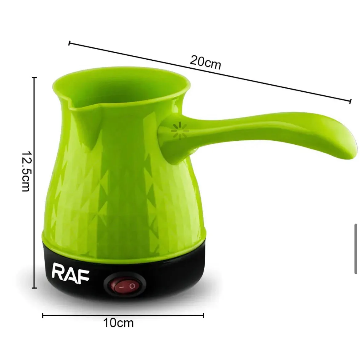 Raf Electric Coffee Pot Maker Kettle R126 Turkish Coffee - Grey — photo 6