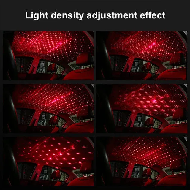 Car Roof Laser Star USB Light - Purple Laser β photo 2