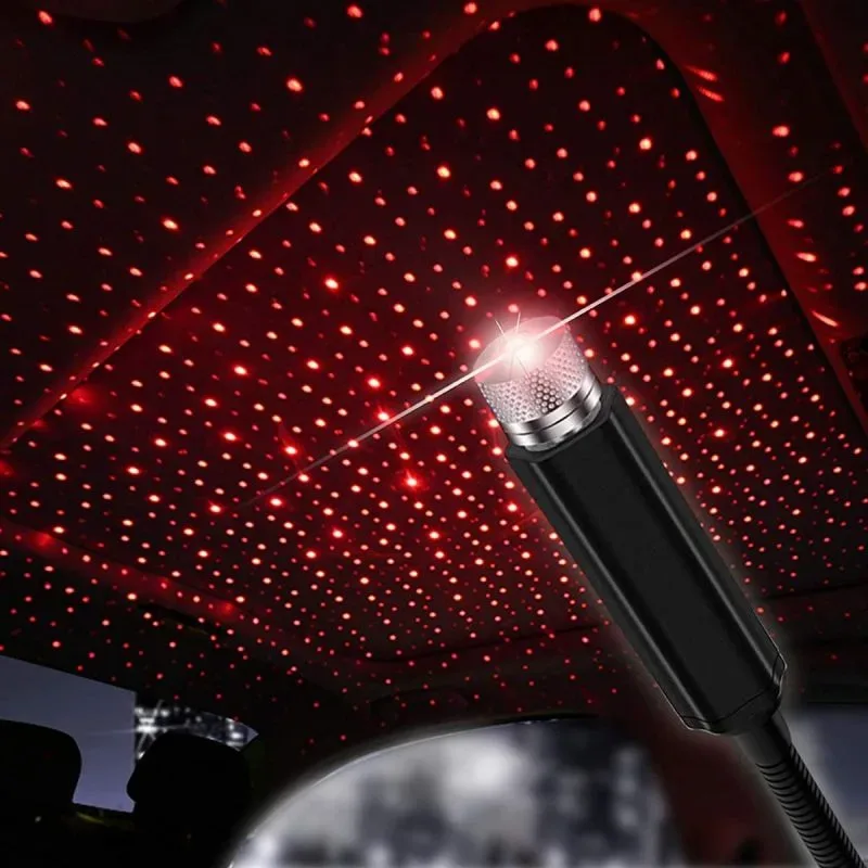 Car Roof Laser Star USB Light - Purple Laser β photo 4