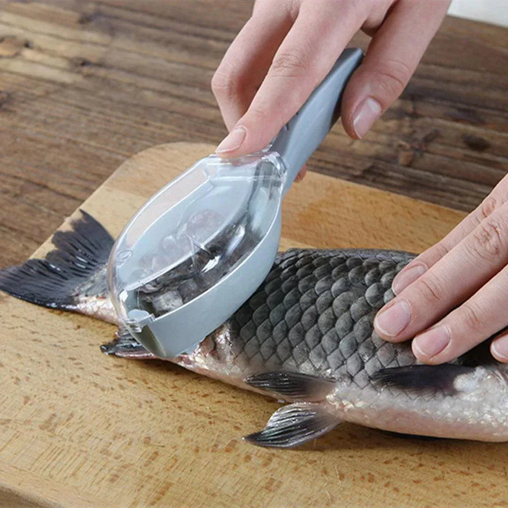 Plastic Fish Scaler - Green — photo 3