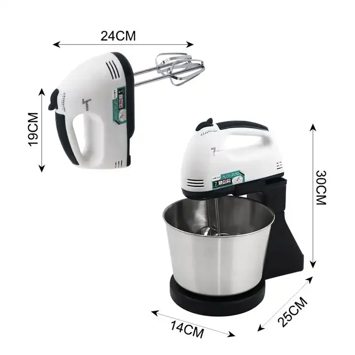 Raf Stand Mixer 250W With Jar 2L - Red — photo 5