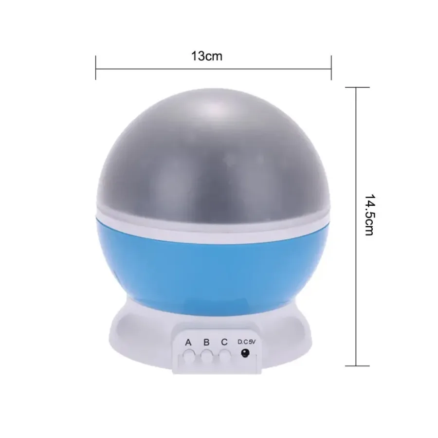 Star Master Dream Rotating Projection Lamp - Blue β photo 6