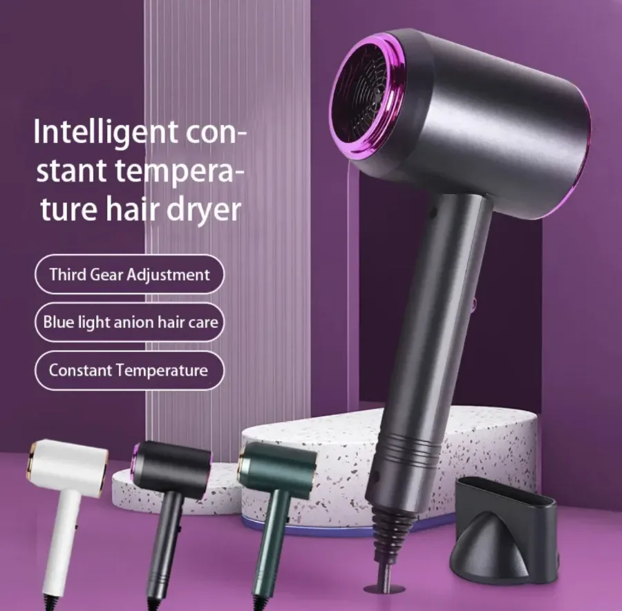 Hair Dryer Blower For Hair hammor shaped - White — photo 5