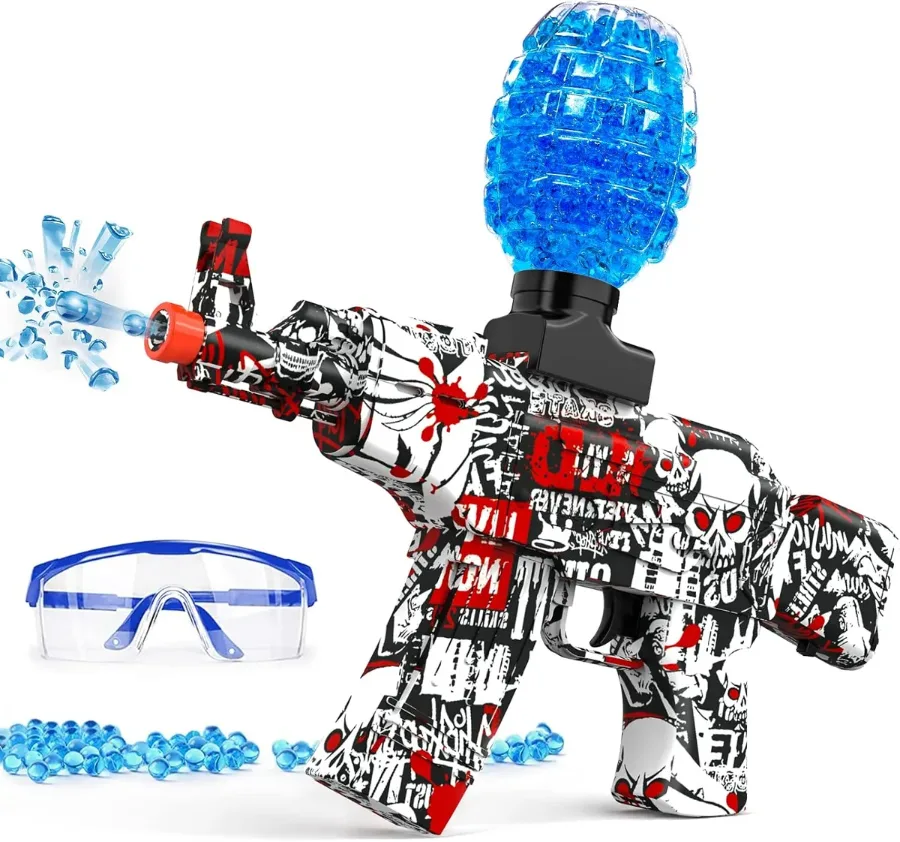 Electric Gel Blaster Toy Automatic Outdoor Toy - Green — photo 2