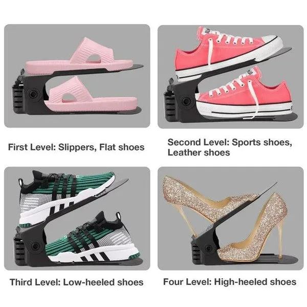 Shoe Organizer and Space Saver - 5 Pairs — photo 4