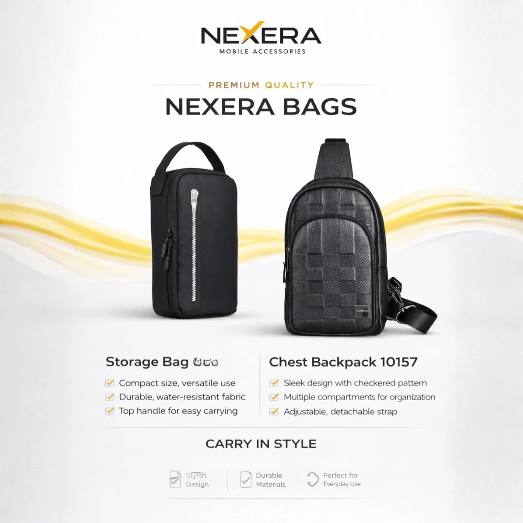 NEXERA Storage Bag, Chest Bagpack - Chest bag - NX-10157