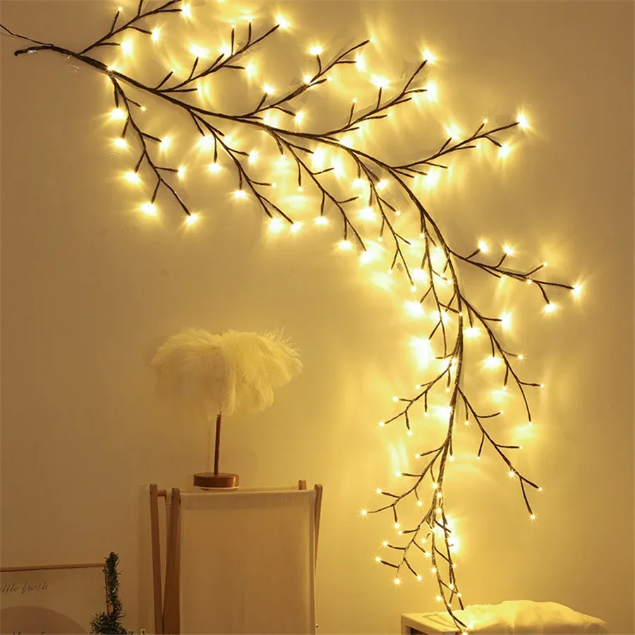 LED Tree Branch Lighted Indoor Home Decor Artificial Plants - Tree Led Warm Light — photo 3