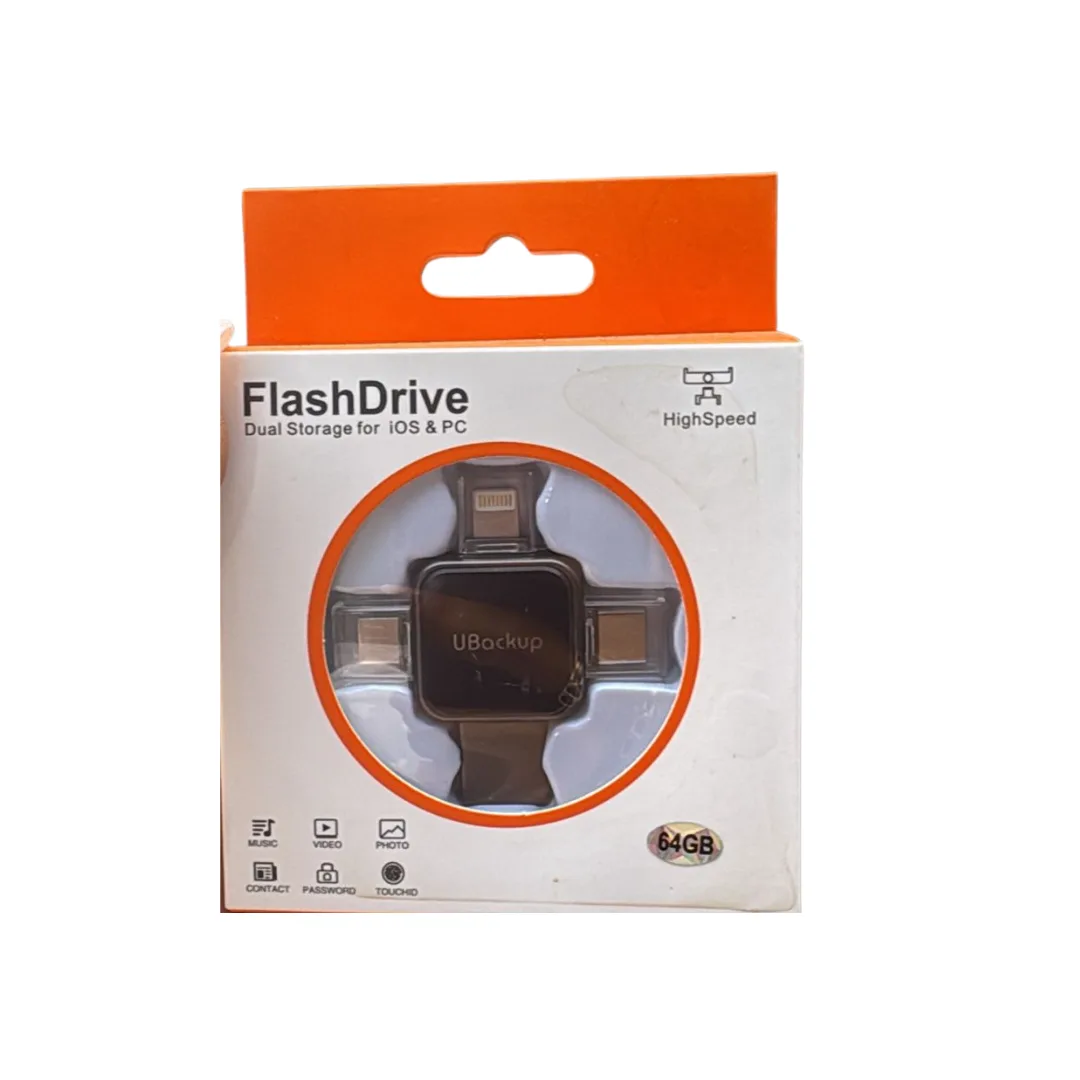 Flash drive usb dual storage - 64 GB