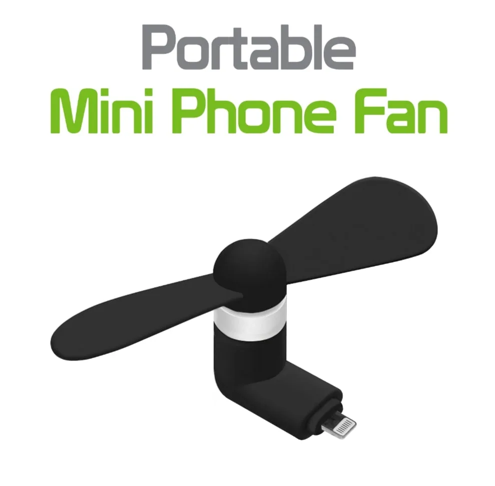 Portable Mini Phone Fan For Iphone / TypeC / Sumsung - Iphone