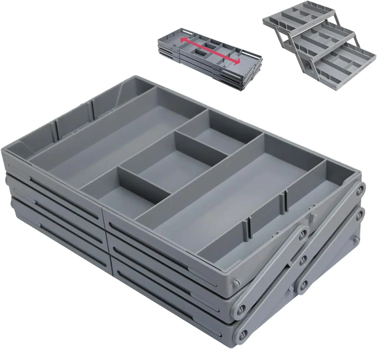 Expandable Multi Layer Storage Tray - 2 Layer — photo 5