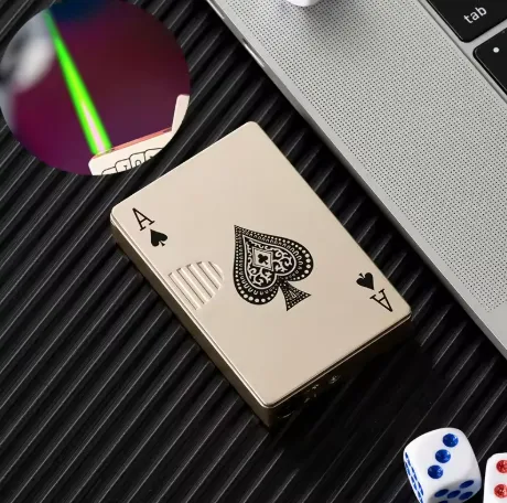 Ace cards lighter - Black ace card — photo 8