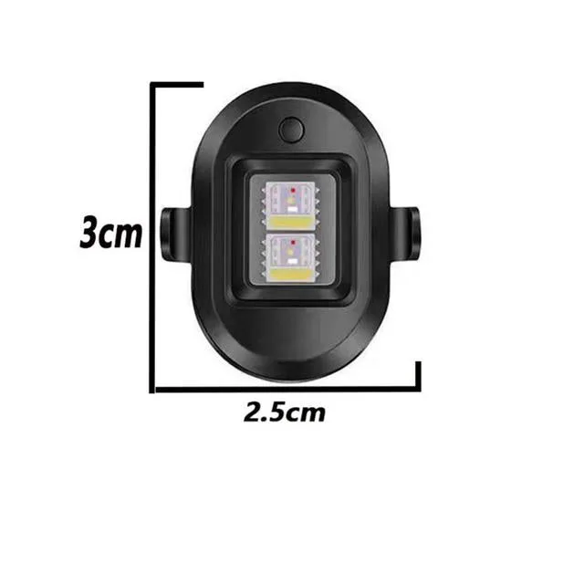Car Strobe Lights USB Charging Emergency Lights - 8 Pieces β photo 10