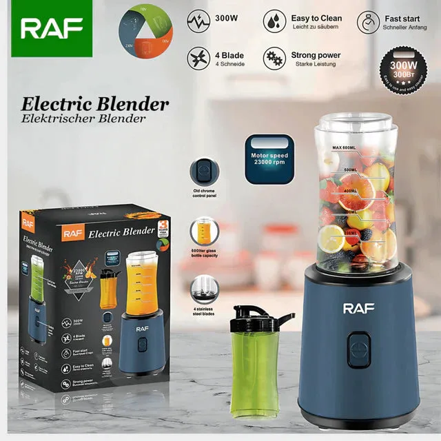 Raf Electric Blender With Shaker - Dark Bue — photo 3