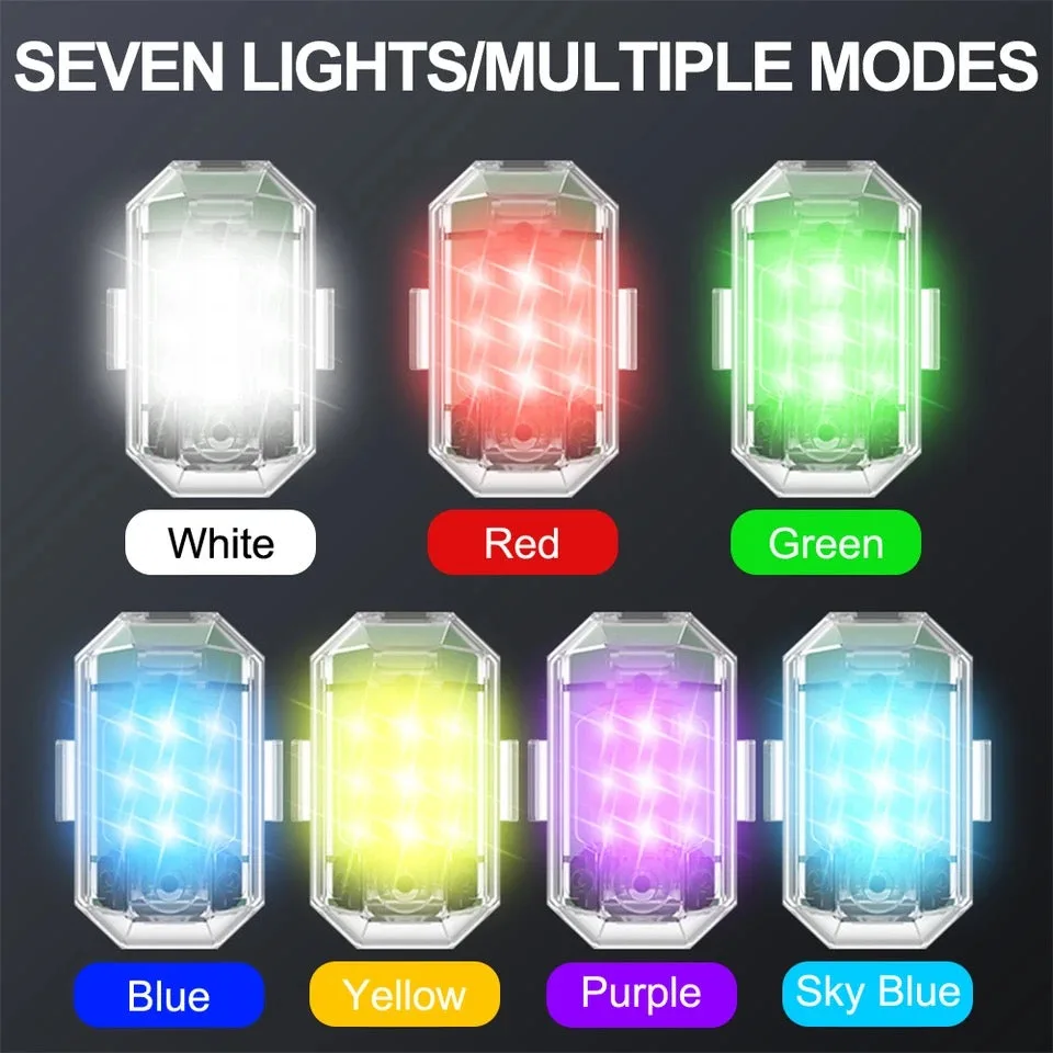 Waterproof Car Led Strobe Light With Remote Control - 4 Led β photo 3