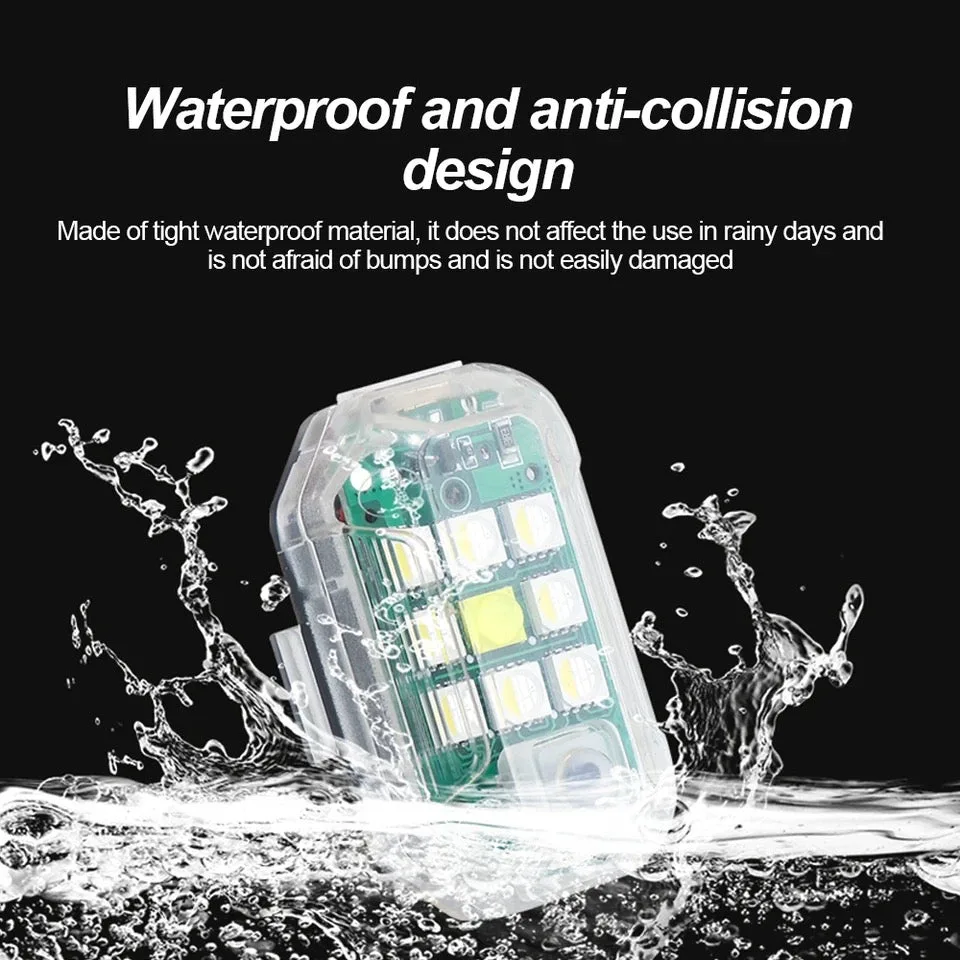 Waterproof Car Led Strobe Light With Remote Control - 4 Led β photo 5