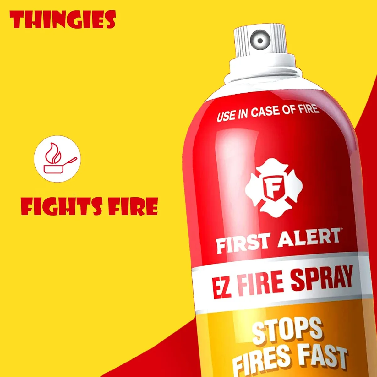 Fire Extinguisher Spray with Stand for Car and Home Use | Fire Stop Aluminium Spray - 1 L β photo 5