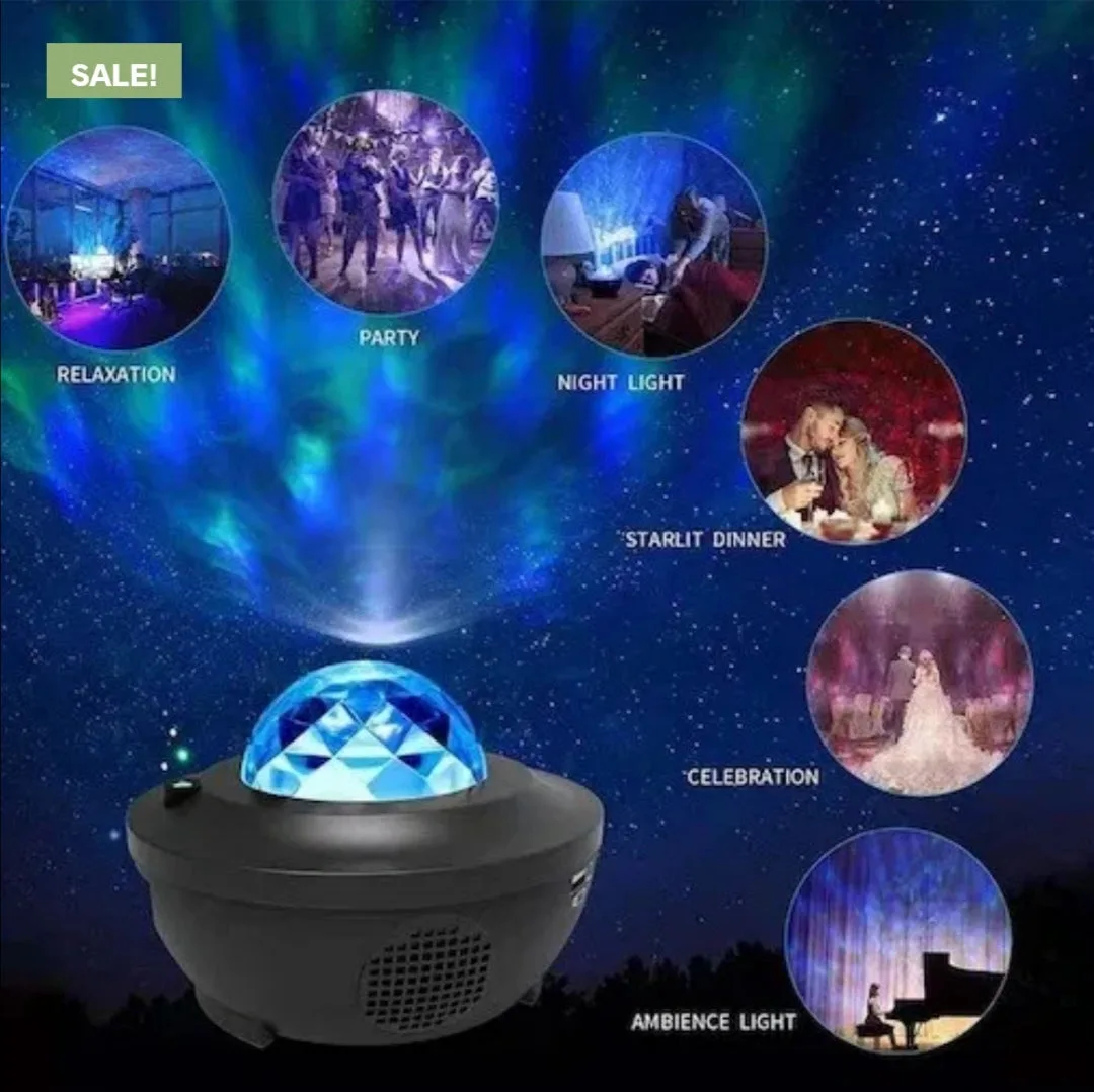 Galaxy Projector With Speaker - With AAA Battery — photo 6