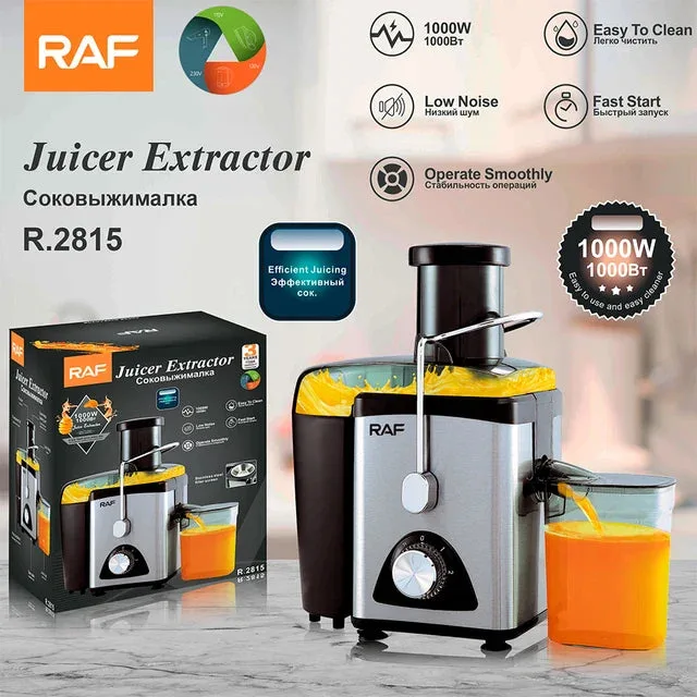 Raf Juicer Extractor 1000W - Red