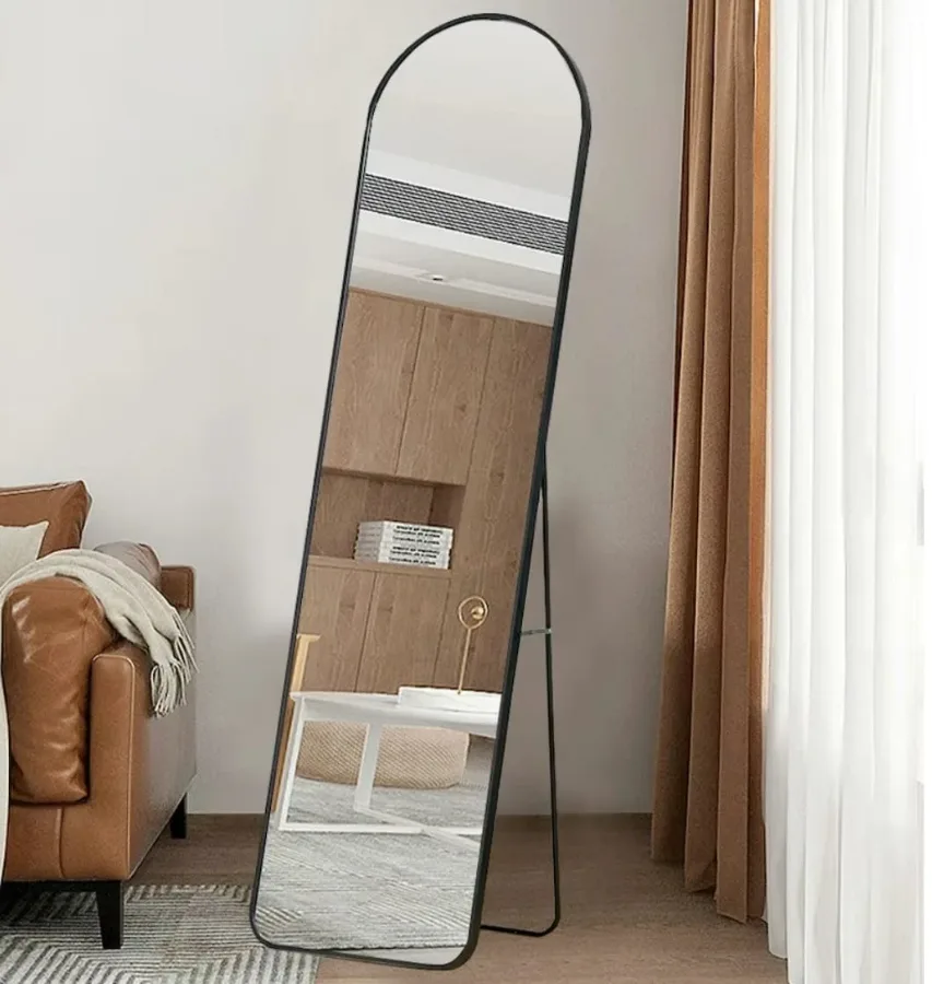 Mirror Standing Hanging Leaning Wall Bedroom - K-189 - White β photo 4