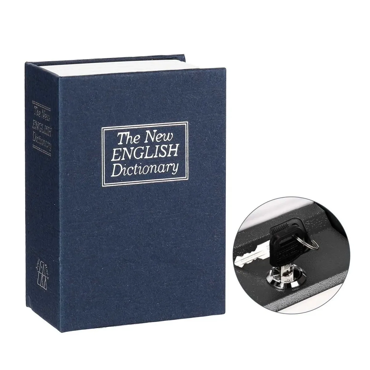 Dictionary Book Hidden Money Box - Navy blue Large — photo 10