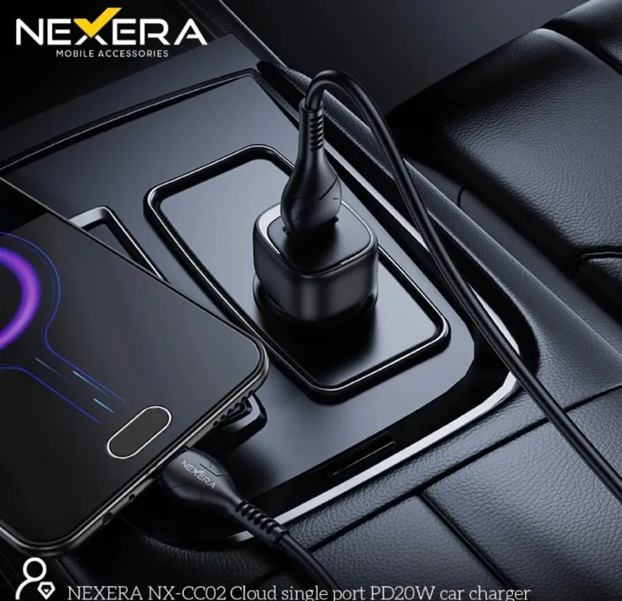 NEXERIA QC3.0 Car Charger NX-CCS - Car charger + 1M Typec cable NX-Ccs04 β photo 4