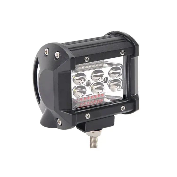 84W Led Police Flash Light 24V With 3 Colors - White + Police Led — photo 7