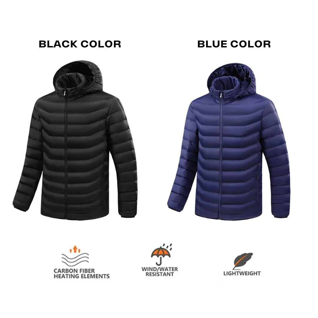 Heating Jacket Outdoor Coat USB Electric Heated Jackets - Red / 2XL / With 20000 Mah Powerbank — photo 7