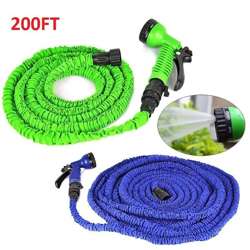 Expandable Garden Magic Hose Water Spray Pressure - 15 Meter Blue β photo 2