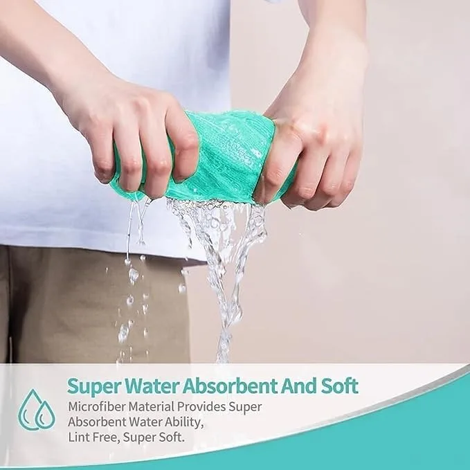 20 Pcs Microfiber Towel Reusable Magic Cleaning Cloth, Washable Multi-Use Cleaning Wipes - Default Title — photo 4