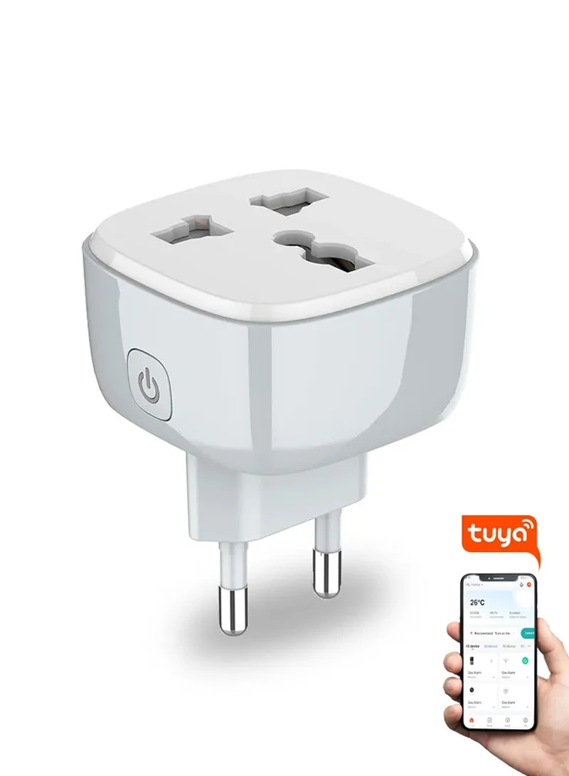 Alexa Google Home Tuya App Wall Mini Wifi Smart Socket