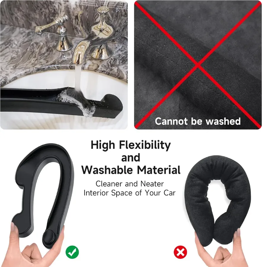Car Seat Gap Filler, Additional Pocket for Small Items and Phone, 2 Pack β photo 3