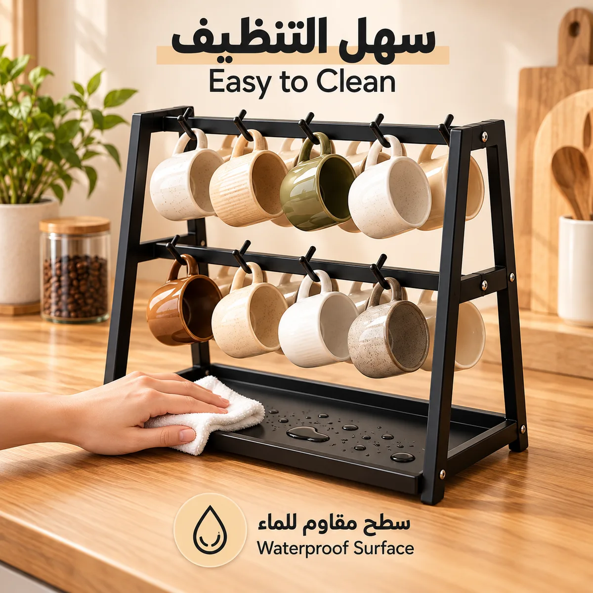 Multifunctional Coffee Bar Organizer — photo 5